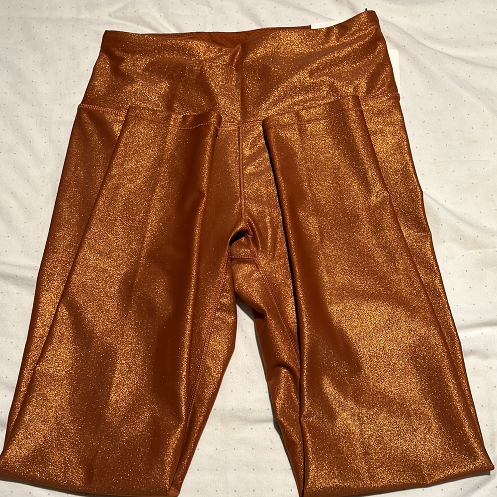 Calia precious metals energize 7/8 Leggings Copper foil